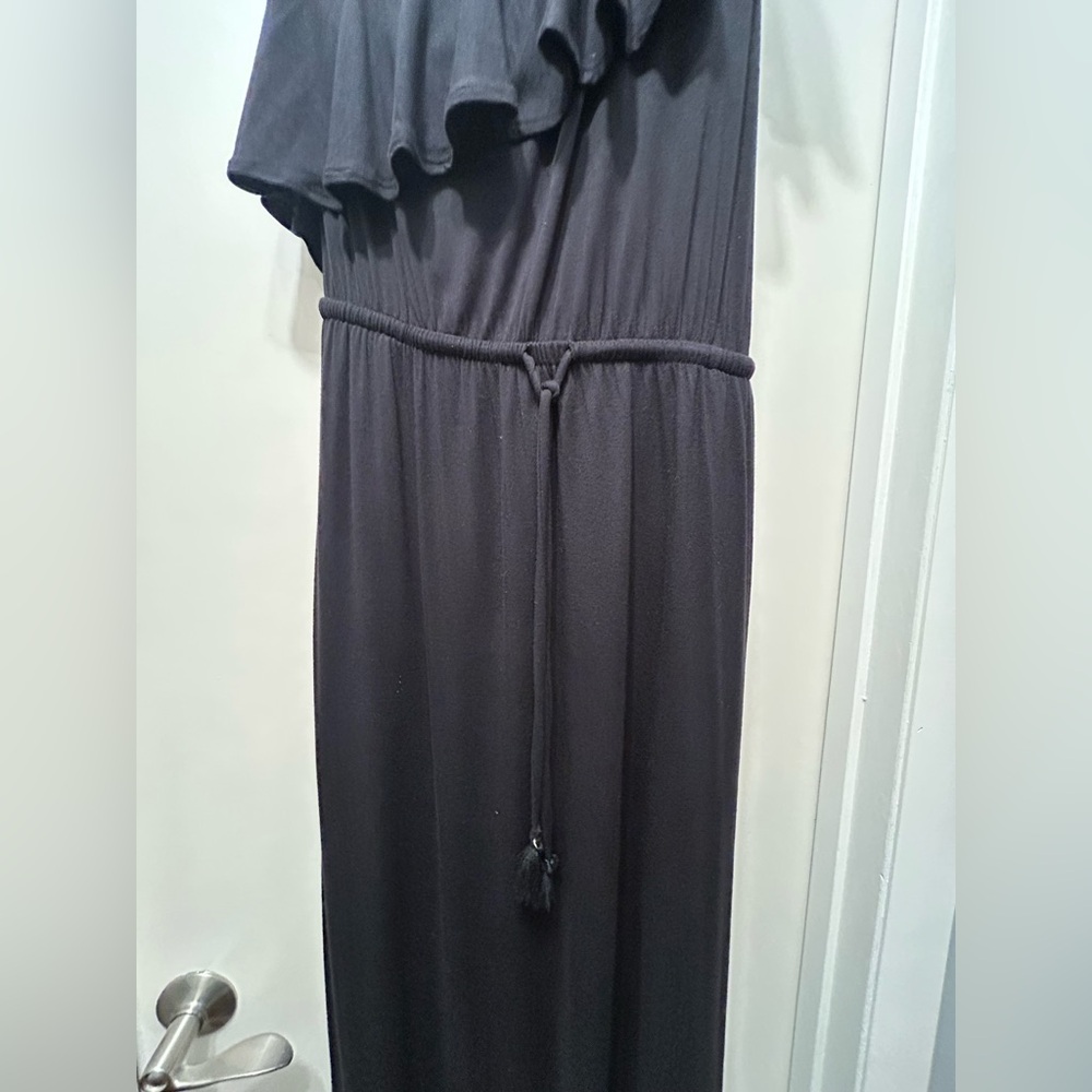 Soma Soft Jersey One-Shoulder Maxi Bra Dress - Picture 3 of 16